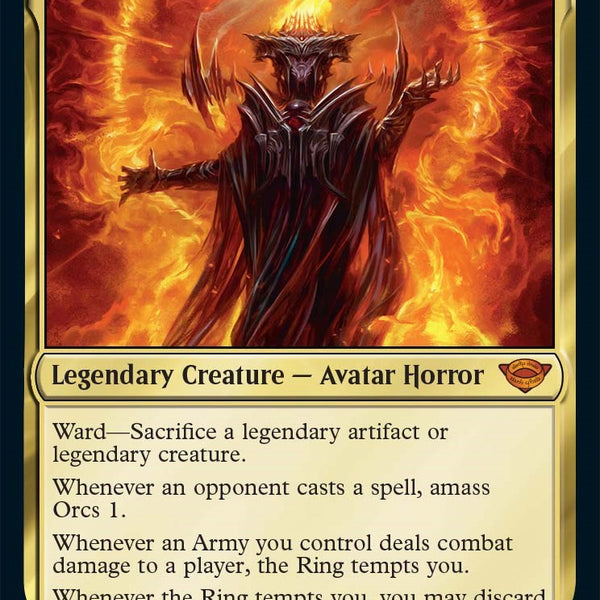 Sauron, the Dark Lord